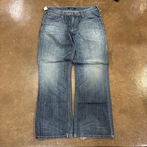 Marc Ecko baggy bootcut jeans.